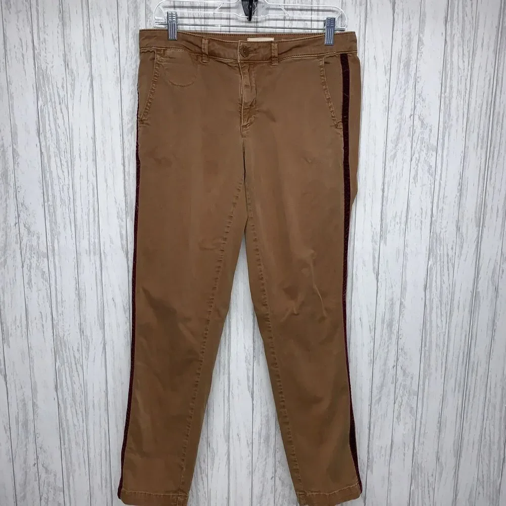 Womens Size 27 Chino Anthropologie Pants EUC